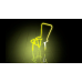 Animated Yellow Neon Chair